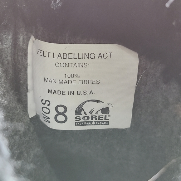 Sorel Badger Winter Boot Women's 8 - Olive Green - Picture 7 of 7